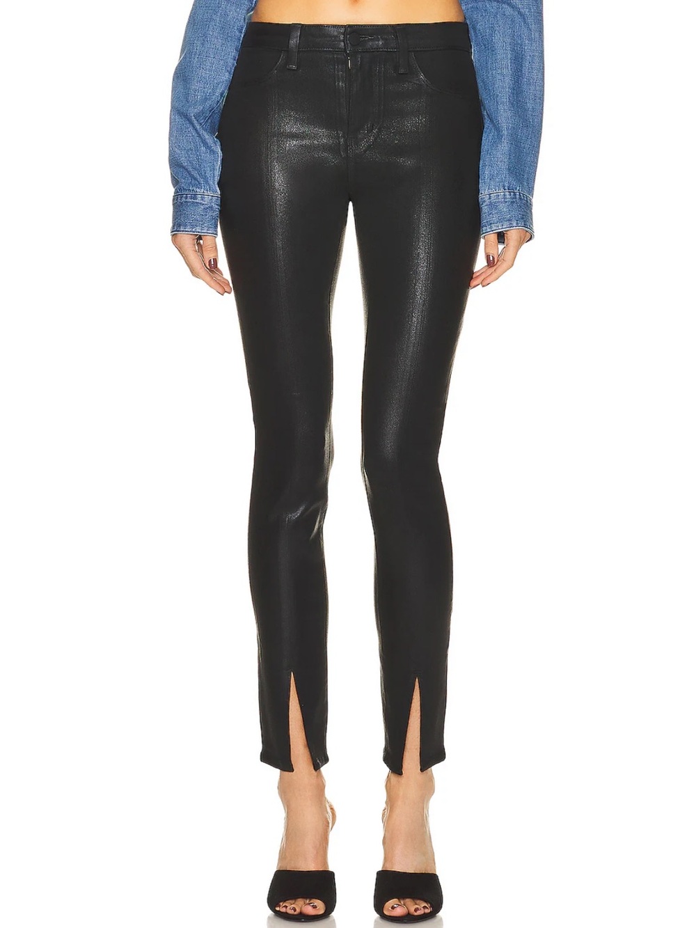 L’AGENCE Jyothi High Rise Split Ankle Jeans